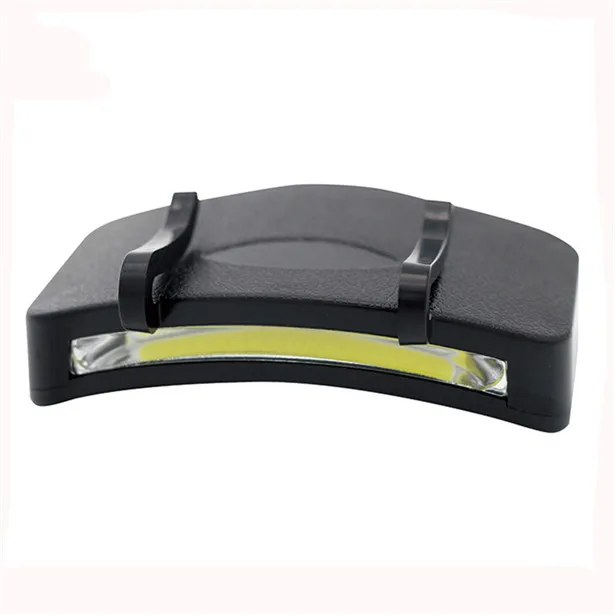 New 200 Lumen COB LED clip on Cap Light Hands Free Headlamp for Hiking Camping fishing