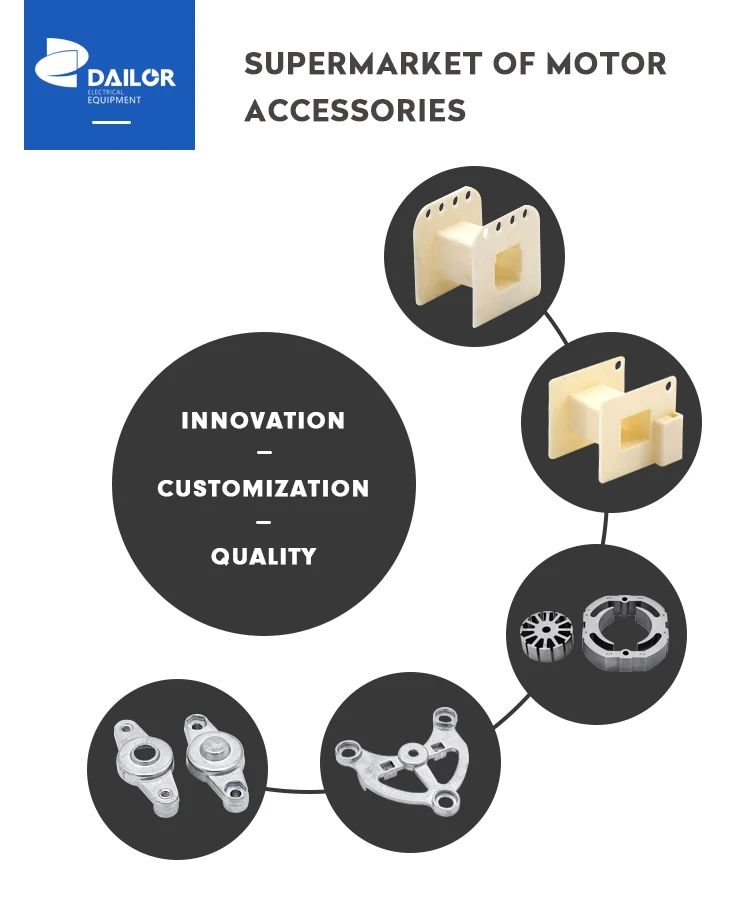 88 Aluminum Ac Capacitive Motor Shell Table Fan Motor Cover Spare Parts