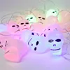 Halloween pumpkin lantern string led Ghost Festival Lantern string ghost spider skeleton rack bat battery lamp HA002