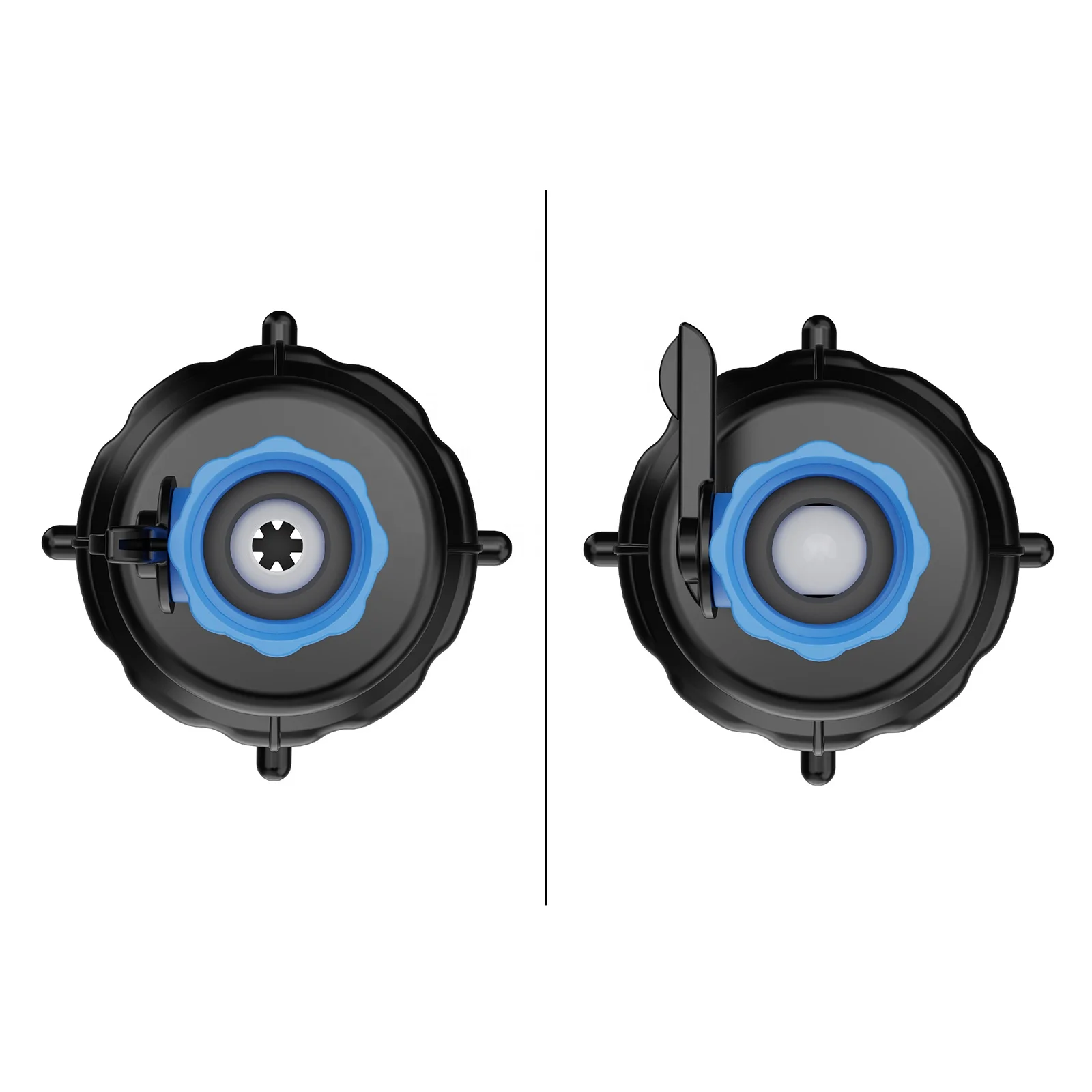 J01 Rv Sewer Hose Rinse Cap,Features A Convenient Shutoff Valve For