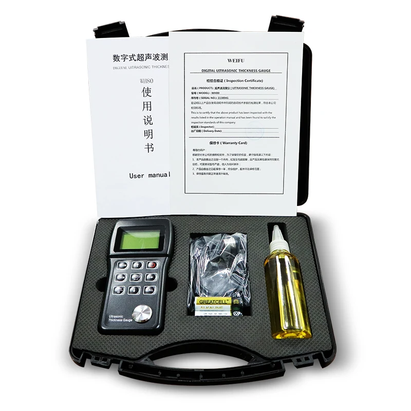 Foam Thickness Gauge Ultrasonic Thickness Meter Wh80 Buy Ultrasonic