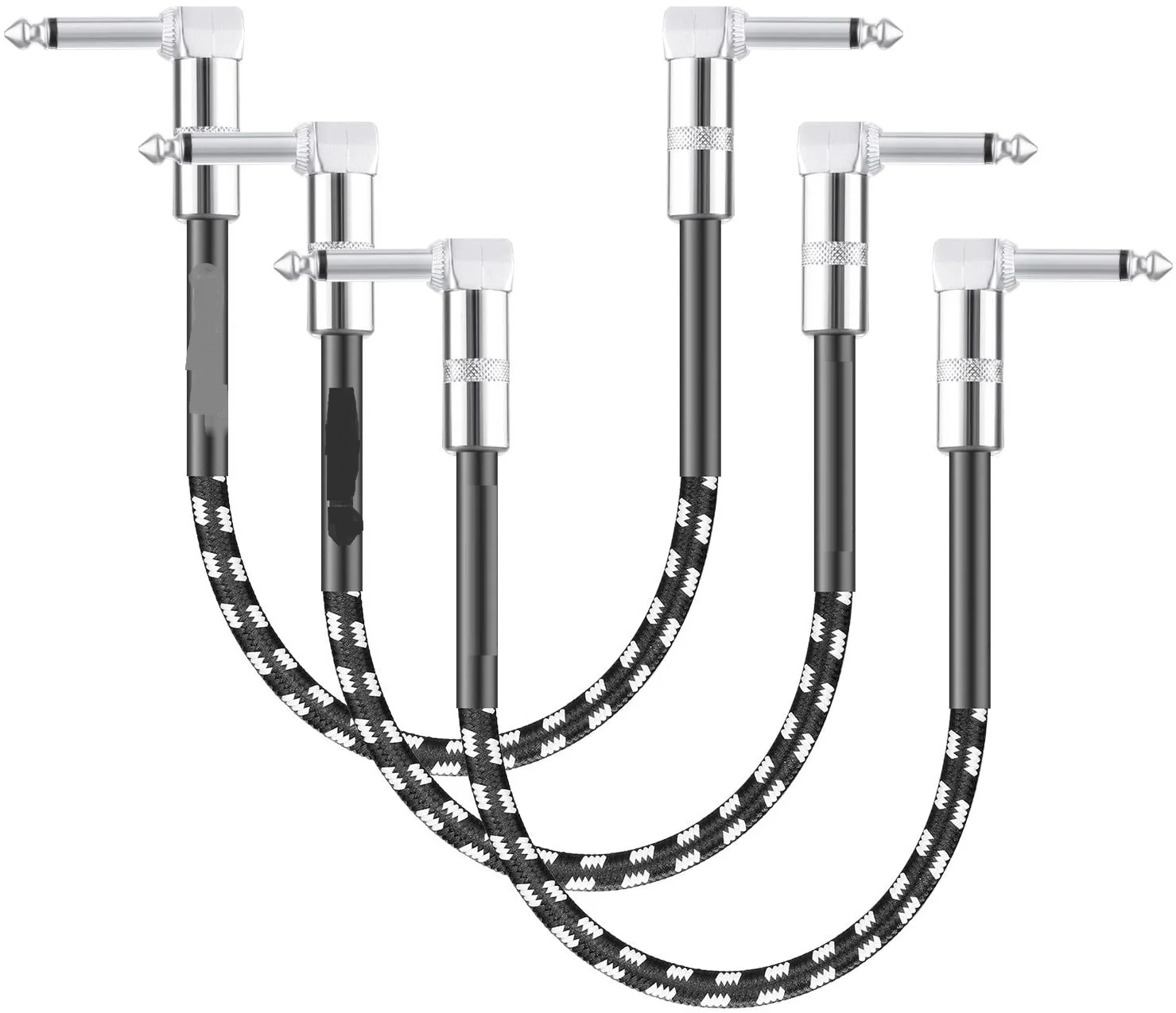 

Bass Leads Flat Wire,1 Piece, Black and gold