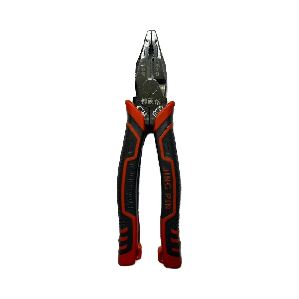 Customizable DIY OEM Multifunctional Combination Pliers High Hardness Steel Anti-Slip PVC Handle Serrated Nylon Industrial Use details