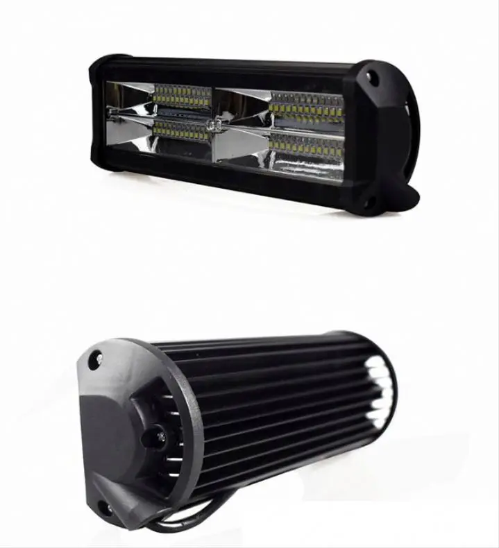 C4 144W 48 LED LED long-strip working lights-off-road vehicle headlights 144W working lights double-row working lights