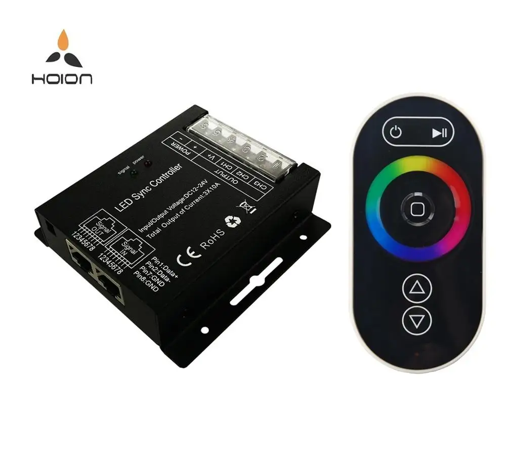 12V 24V 30a rgb controller led sync rgb led rf controller