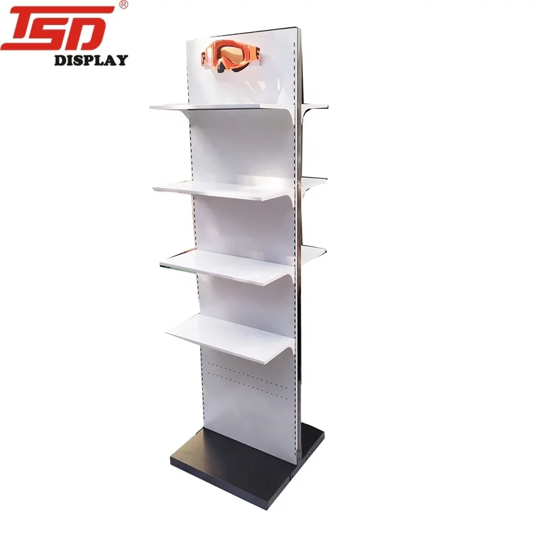 Retail Store Floor Ski Goggles Display Rack,Metal Display Stand For