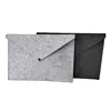 Wholesale Custom Logo Snap A4 Felt File Information Bag