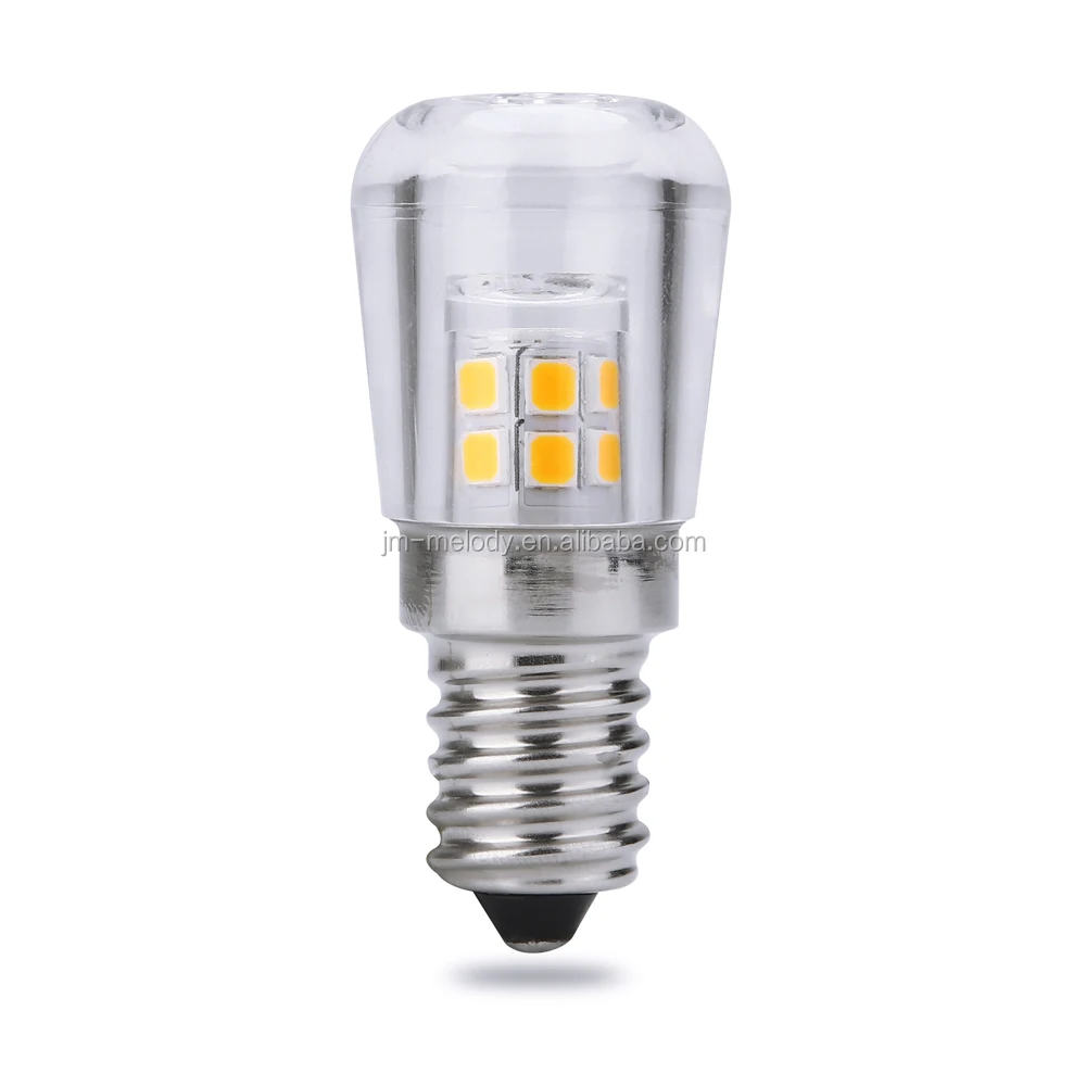 Ceramic ST26 E14 led refrigerator Light Bulb T26 1W 2W 3W LED Fridge icebox bulb freezer bulb lamp No flicker free non Strobe