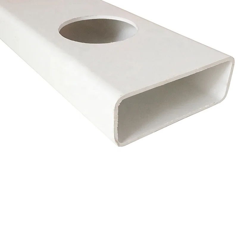 Uv Resistant Food Grade Nft Channel Pvc Square Pipe Hydroponic Pipe