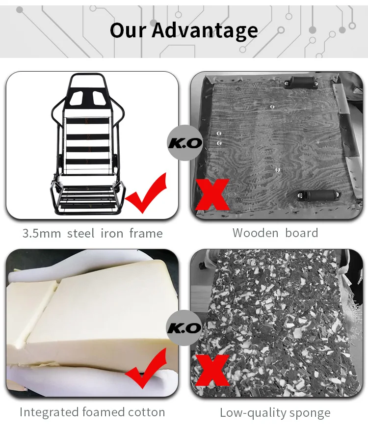 PC GAMER sillas escritorio Best Long Quality Gurantee Adjustable Armrest Gaming Chair