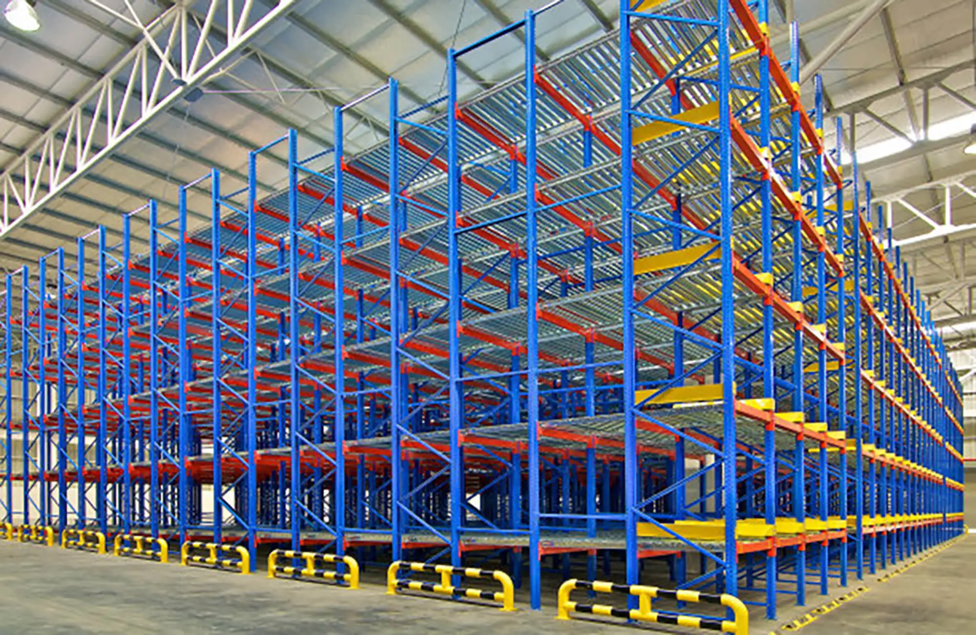 Small Gravity Racking System Mracking Customizable 1000kg Gravity Racking System Pallets CE ...