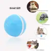 Cats and Dogs Toys Wicked Balls, Smart Interactive USB Rechargeable Electric Ball Toys Washable Silicone Dog Ball
