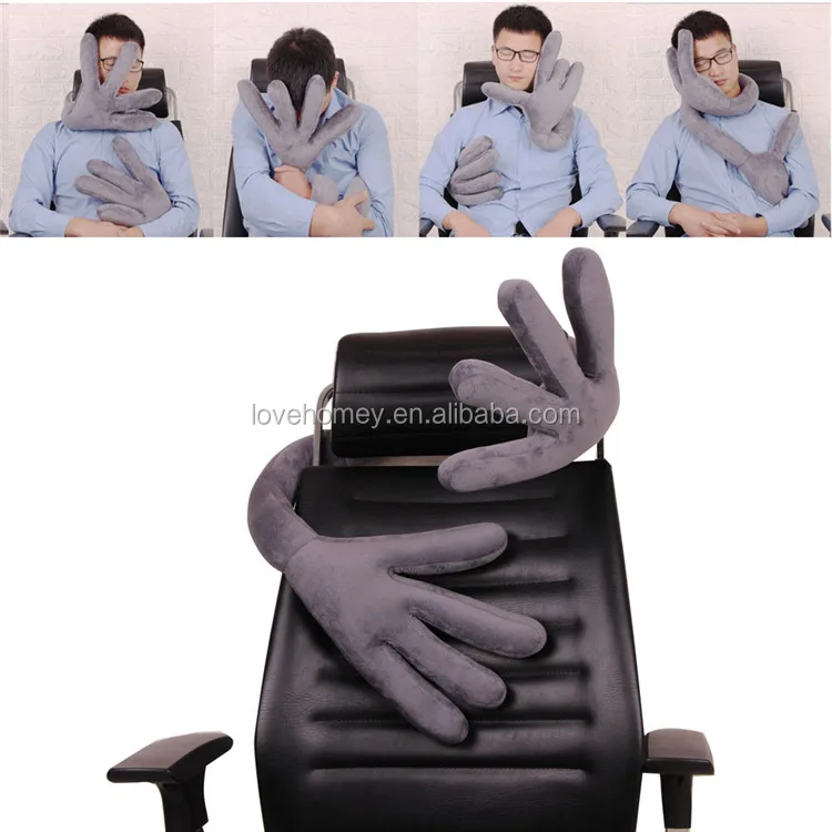 neck pillow with hands