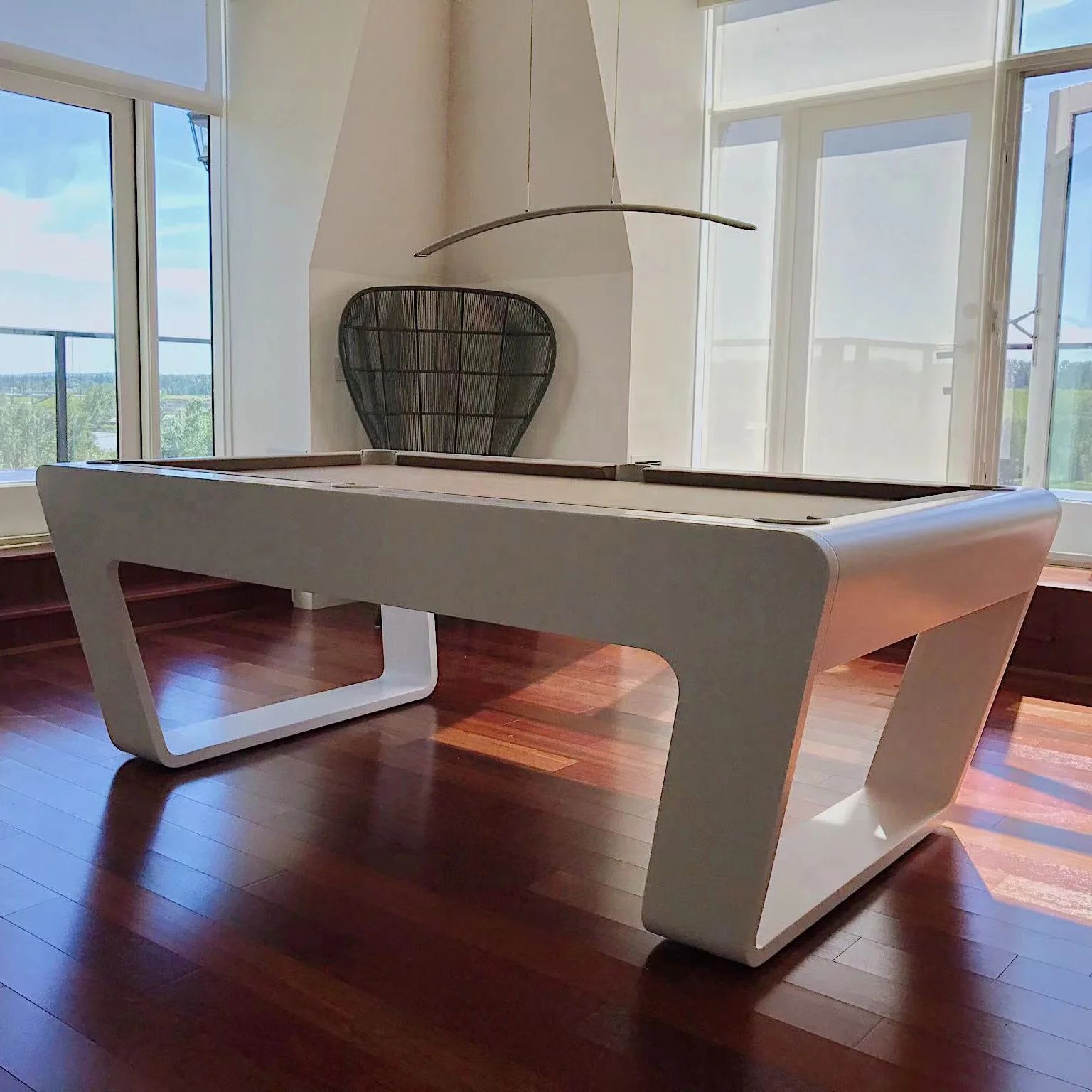 Stylish Unique Customized 9ft Slate Marble Billiard Pool Table For Bar ...