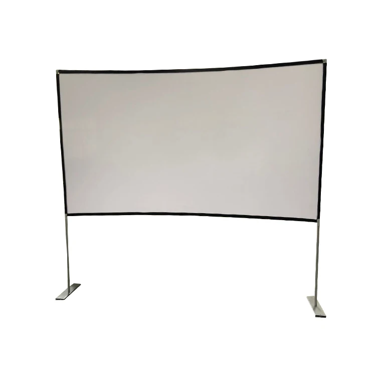 92''16:9 Low Price Simple Installation Portable Easy Fast Fold Screen for Outdoor