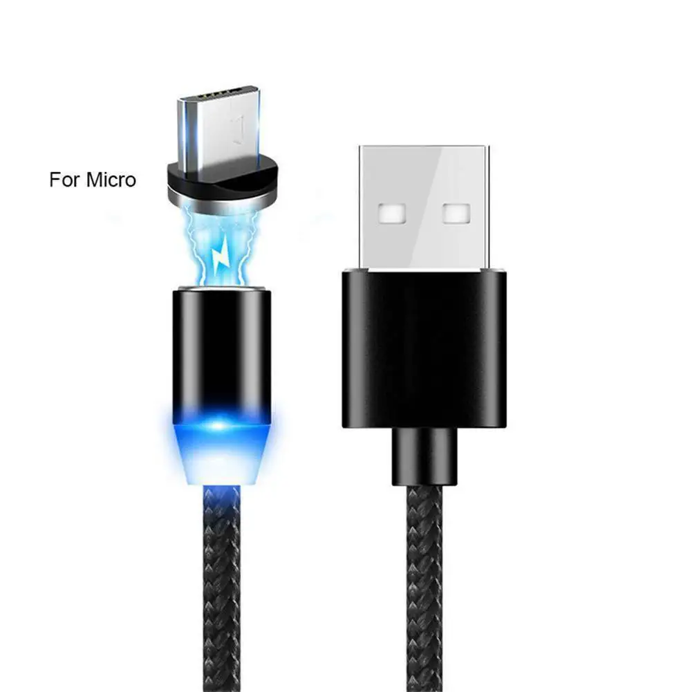 3 IN 1 Magnetic Adapte Type-C Micro USB IOS Charging Cable For Samsung iphone - ANKUX.COM