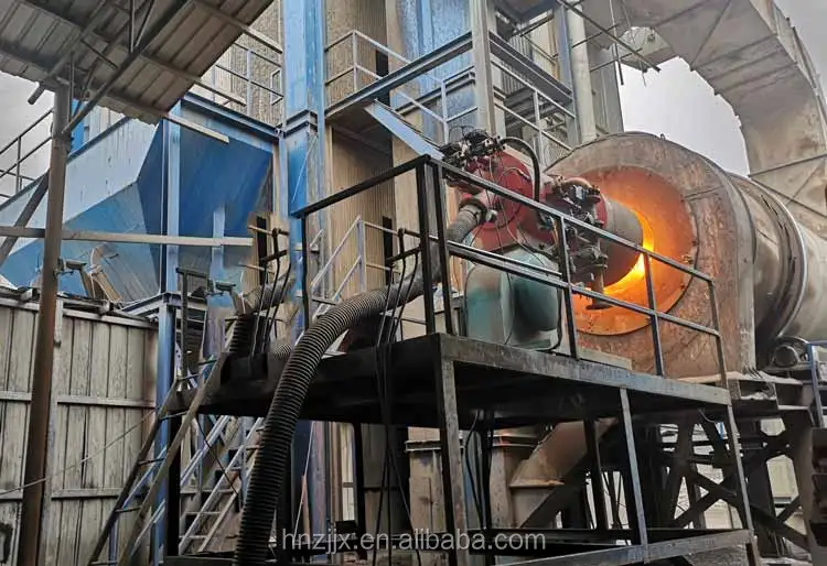 New type multi-functional pulverized coal burner for asphalt plant