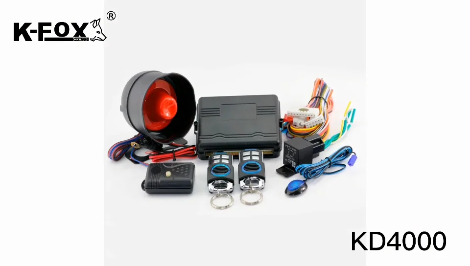 12v Humanistic Advanced Upgrade Car Alarm Available Original Remote