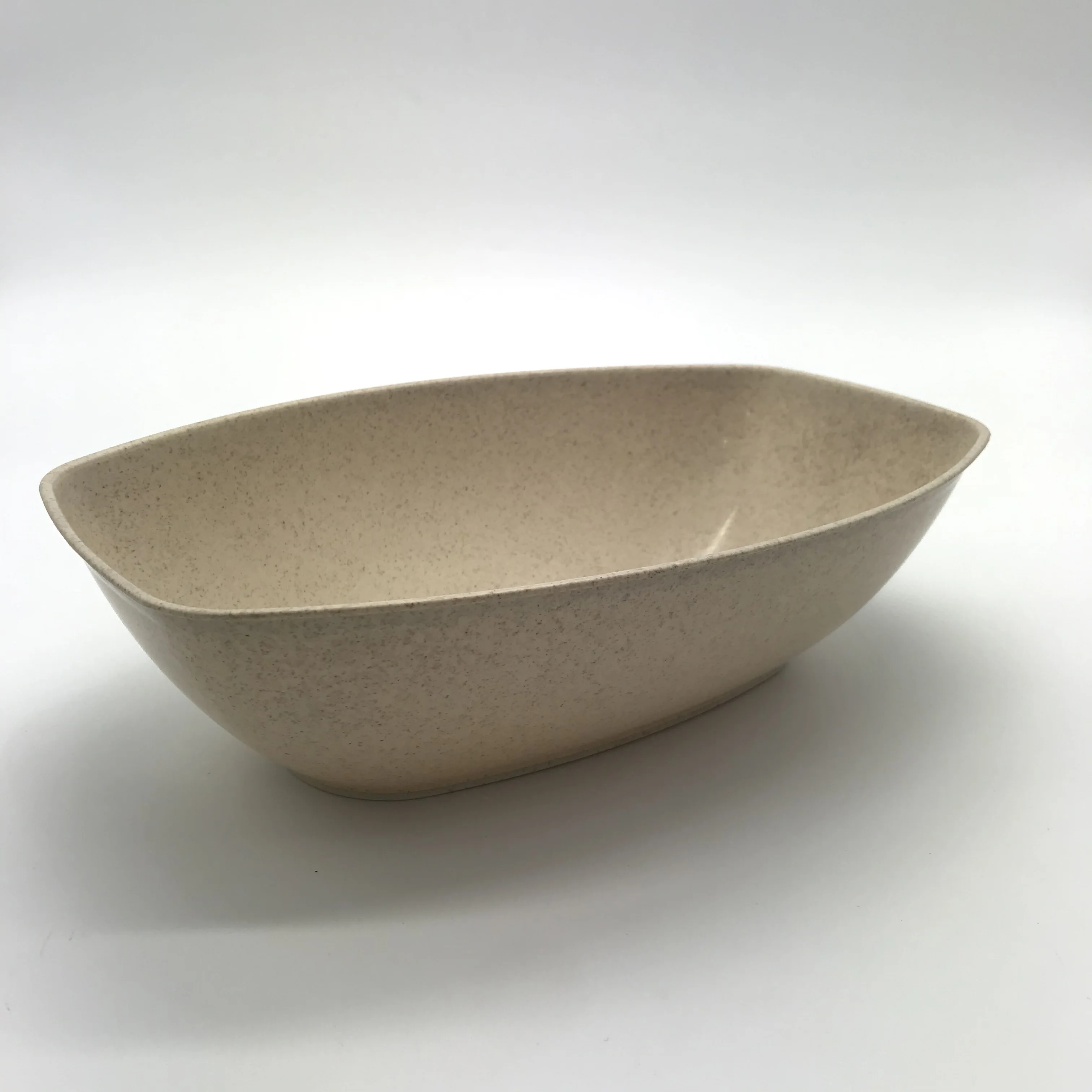 11.7 "x7.6" 可生物降解小麦秸秆碗
