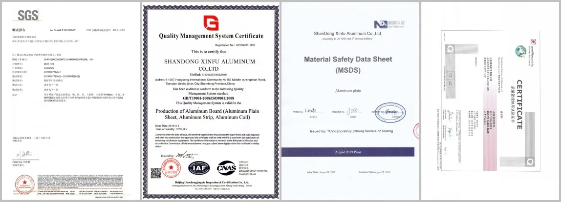 thick pre painted aluminum sheet for furniture