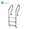 Swimming Pool Escalator Ladder 304 Stainless Steel Pedal Equipment 3 Steps Swimming Pool Ladder