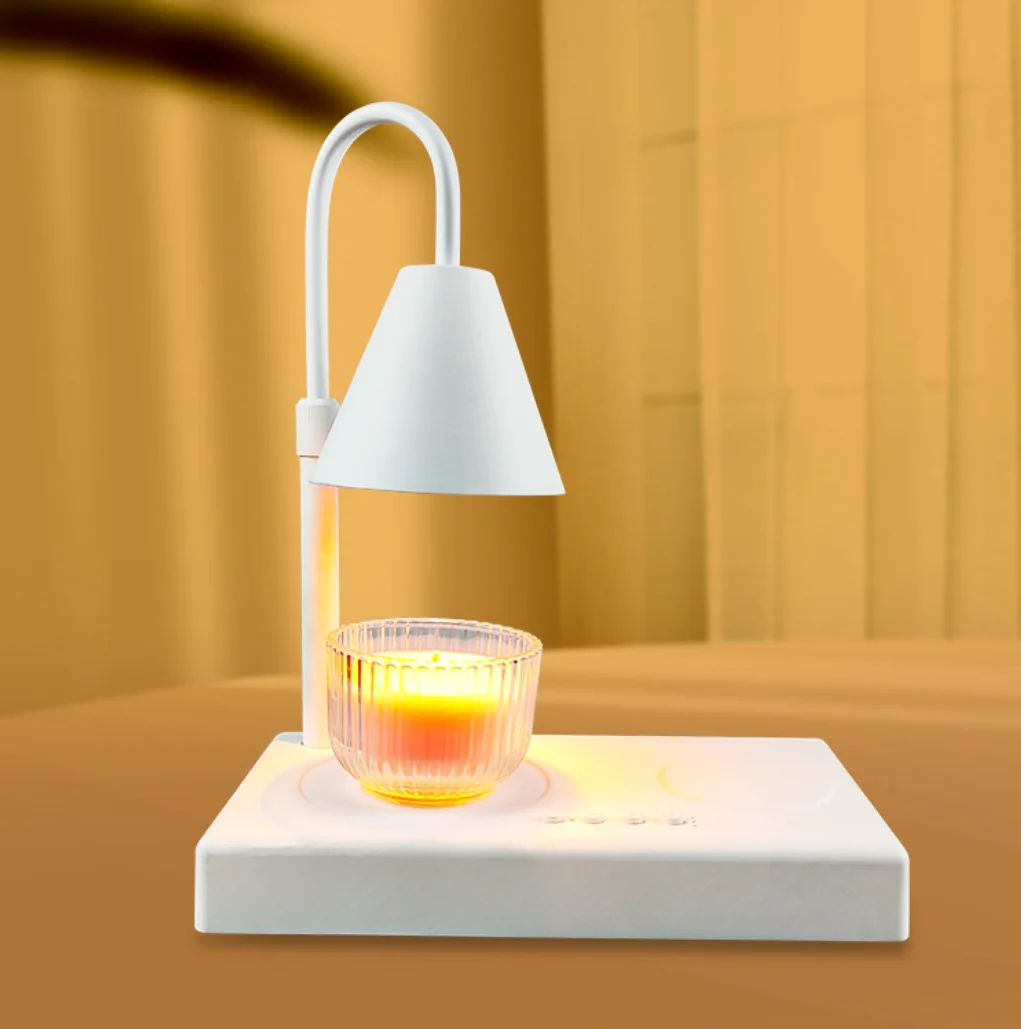 Dimmer Switch Wireless Charging Flameless Candle Melting Lamp Melting
