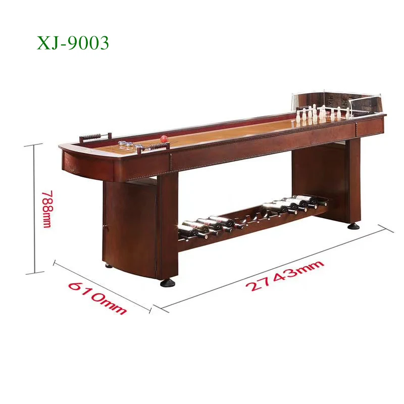 Full Set Shuffleboard Game Table With Stock Buy Shuffleboard Game
