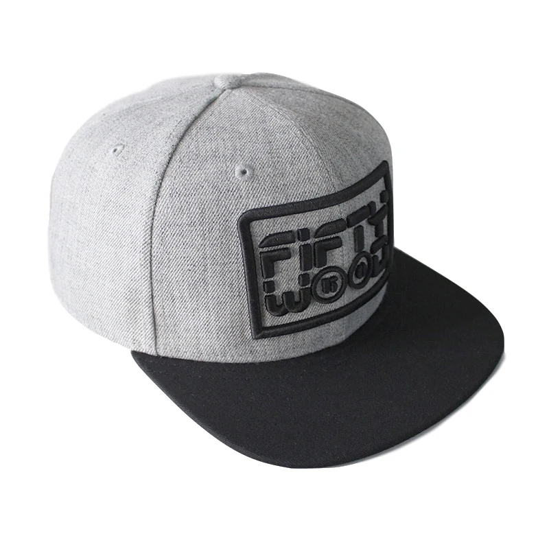 Promotional Flat Custom Snapback Hats,Embroidery Your Logo Hats Cap ...