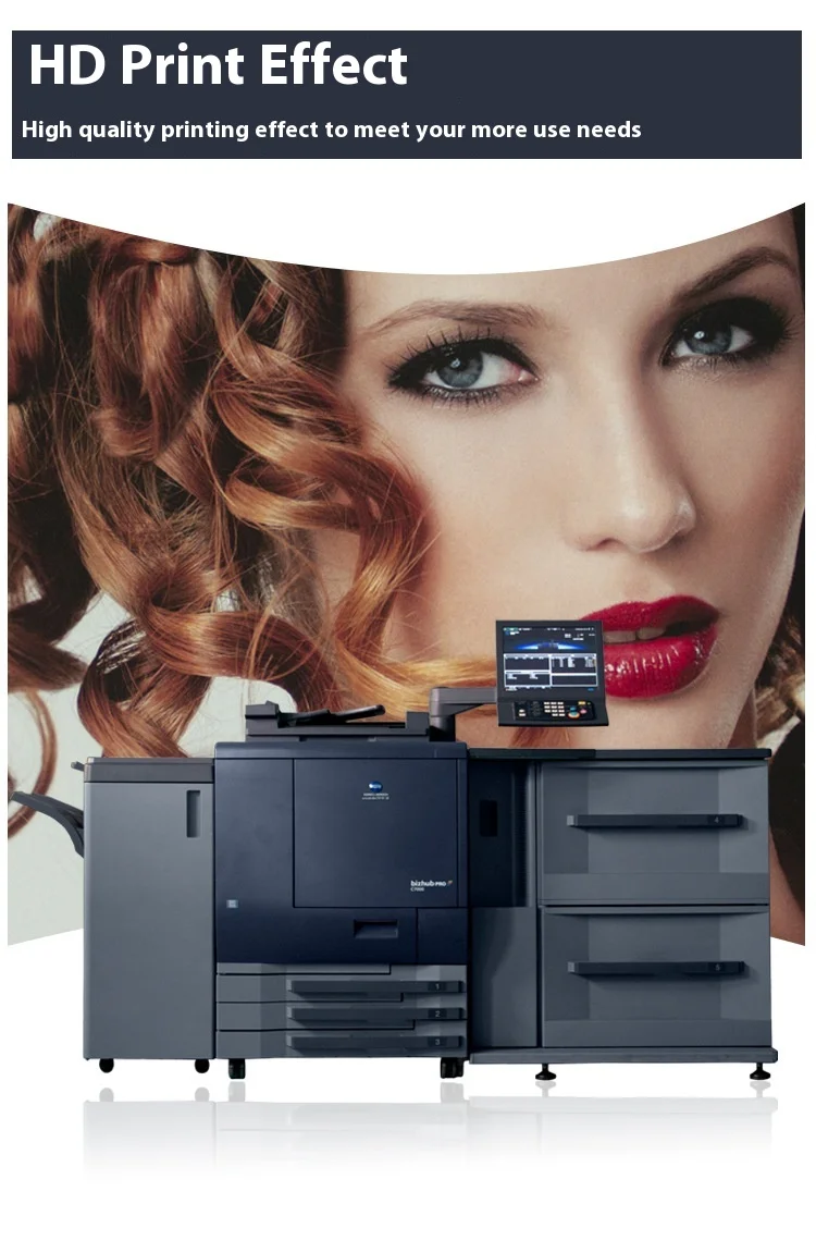 Refurbished Konica Minolta C7000 Commercial Printer Digital Duplicator ...