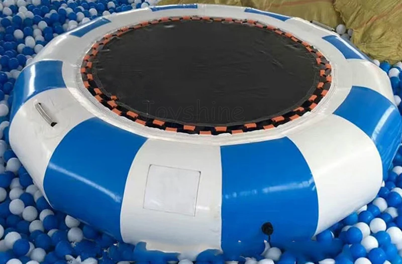 Trampolín De Agua Inflable Flotante Usado Para Aqua Park,Juegos De Agua
