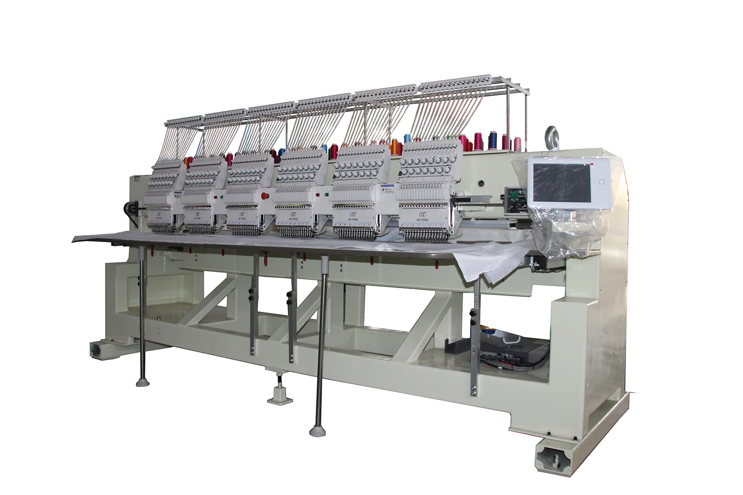 6 Heads Computerized Embroidery Machine Similar Barudan Embroidery
