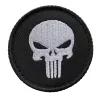 Wholesale 1068 Designs Fabric Cloth Embroidered Military Army Airsoft Tactical Punisher Embroidery Patch Custom Made