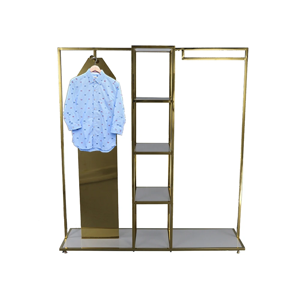 Venta al por mayor soporte de exhibición para colgar la ropa-Compre