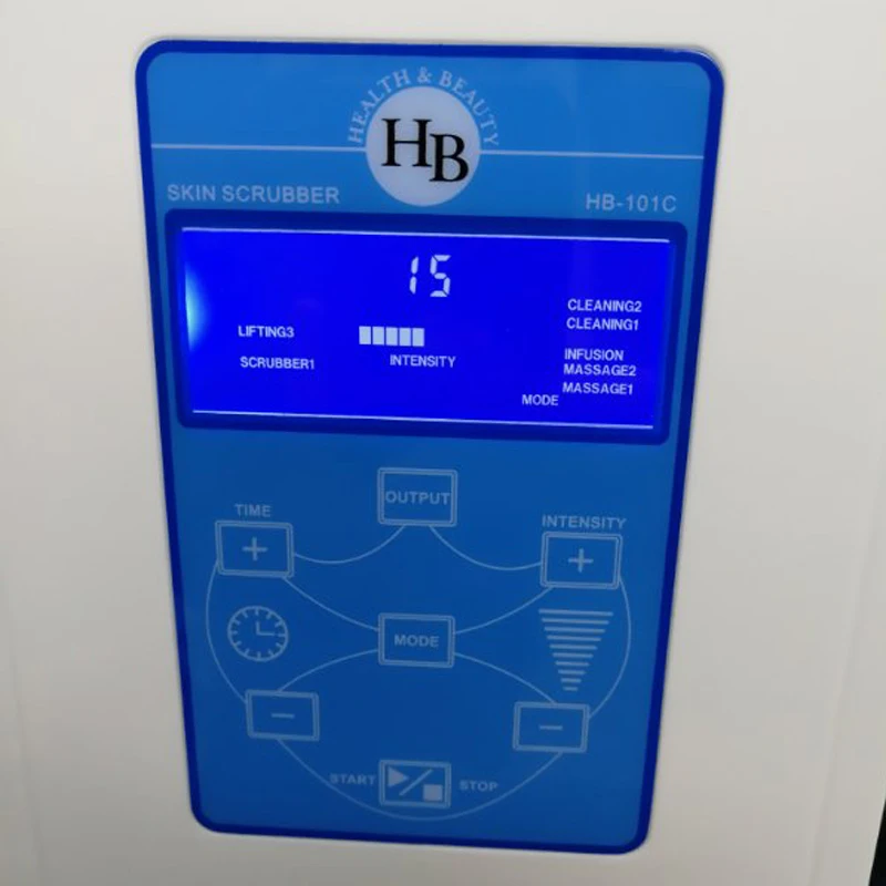 ultrasonic skin scrubber facial machine