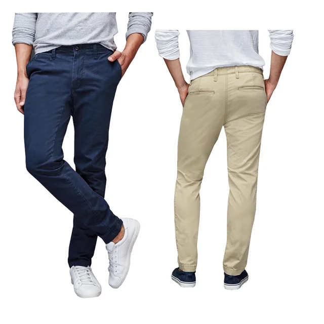 mens cotton chino pants