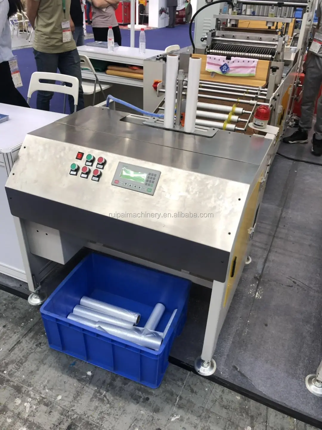 Polythene Plastic Automatic Shopping Poly Bag Making Machine Price