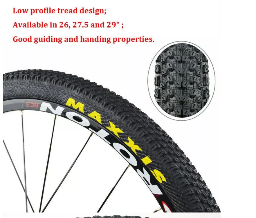 Details about   MAXXIS 26/27.5/29" Bike Tires Flimsy/Puncture Mountain Wire Bead Tyre Inner Tube 