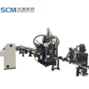 Automatic High Speed CNC Angle Punching Machine Processing Line Angle Hole Punching