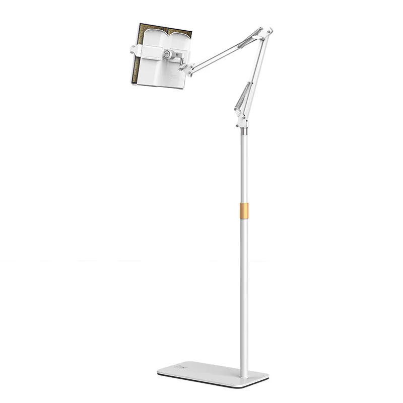 Foldable Floor Reading Book Stand Adjustable Metal Book Stand Holder