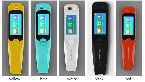 2020 New arrival affordable translator pens scanning touch screen pen translation online offline for learning languages