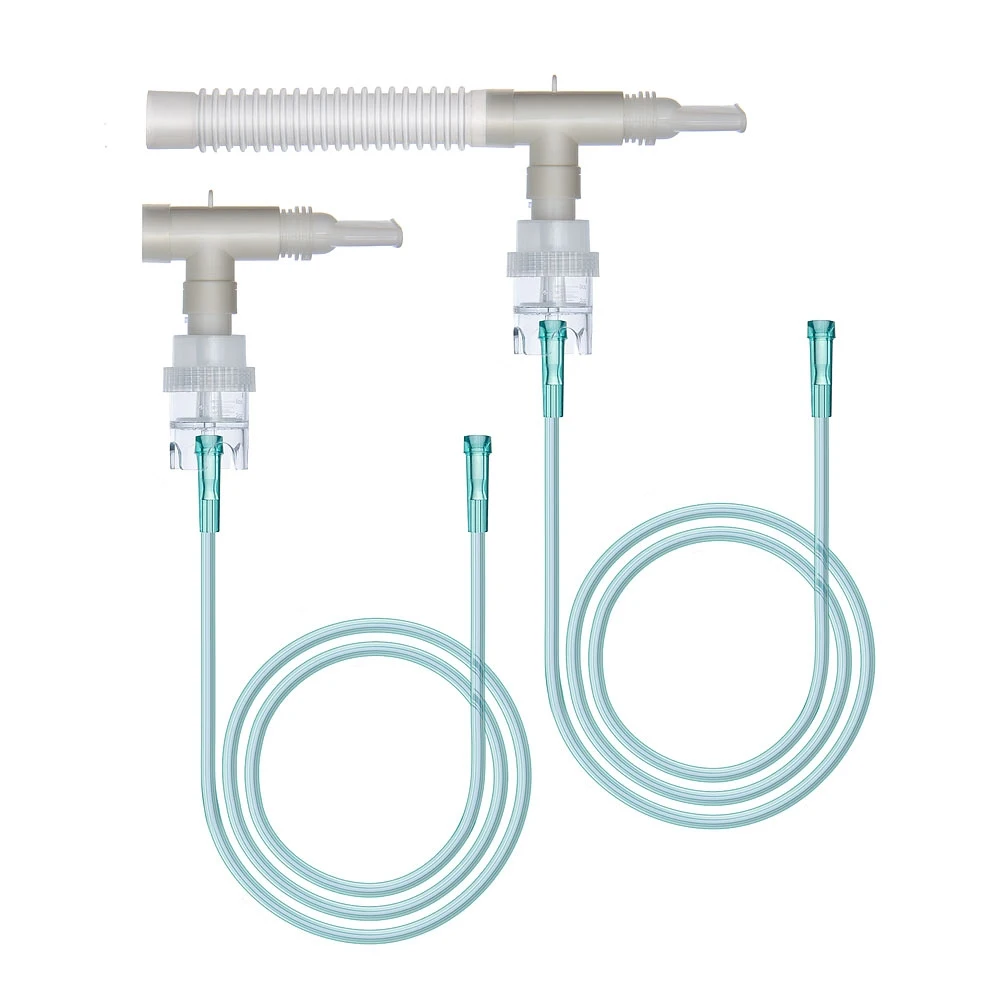
Greatcare Medical corrugated tube hose 7ft 6ml 15ml 20ml oxygen mouthpiece Jet Nebulizer Set 