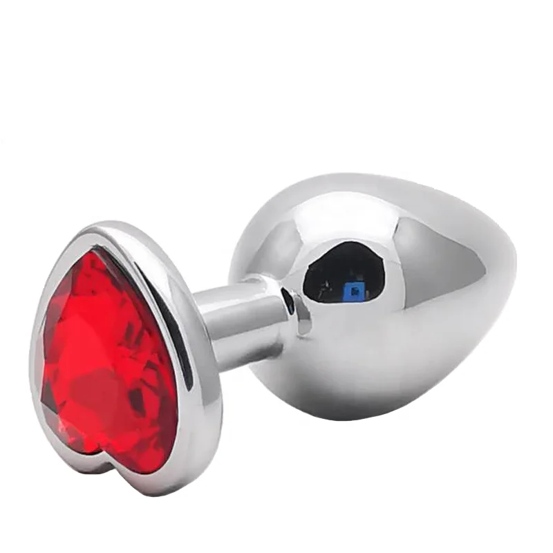 
Factory supplier heart shape butt anal plug for adult 