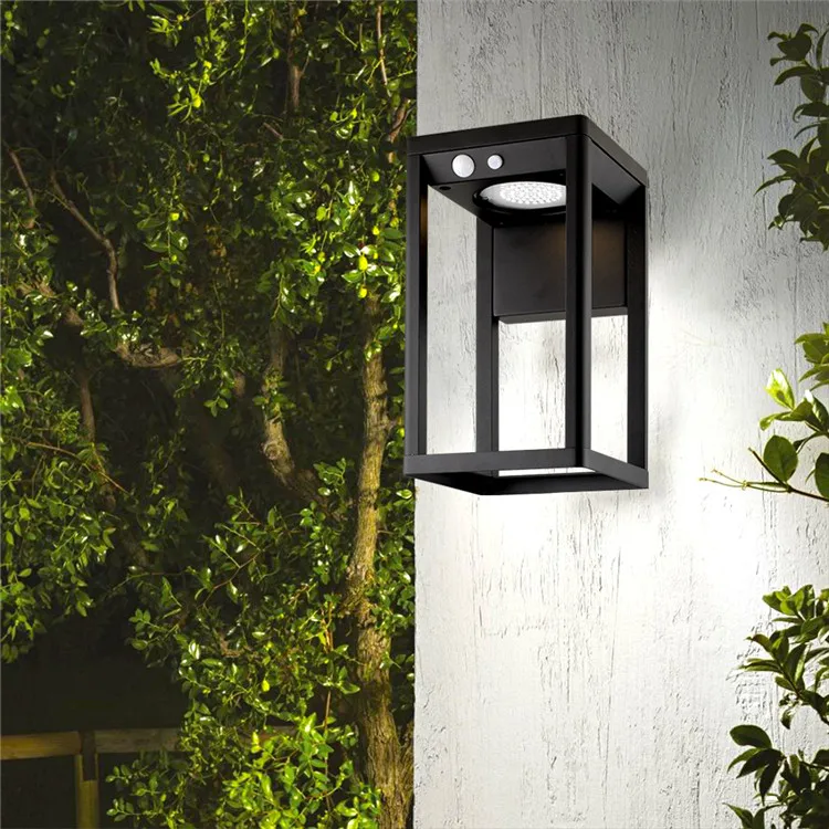 outdoor wall light solar led lamp waterproof flame light