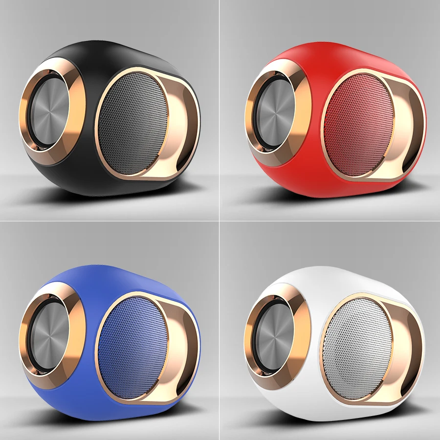 high quality portable mini retro plastic wireless outdoor bluetooth speaker - ANKUX.COM