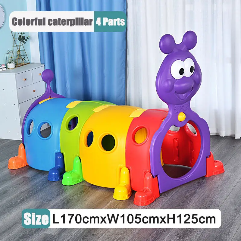 Hot Sale Plastic Elf Tunnel Kindergarten Preschool Kids Toys Baby