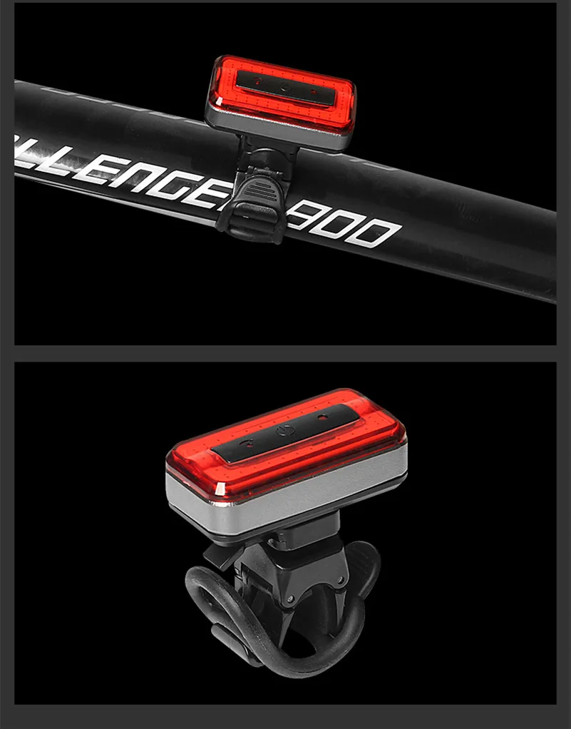 Super Bright CREE LED Bicycle Light ,Free Silicone Bike Tail Light,Quick Release Mounting USB Bike Light
