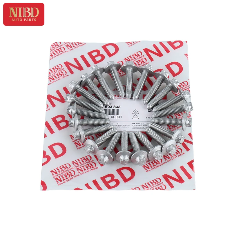 N20 Oil Pan Sump Screw Bolt 22 Pcs / Set For Bmw 1series F20 3series