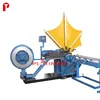 Spiral tube making machine for round air duct forming