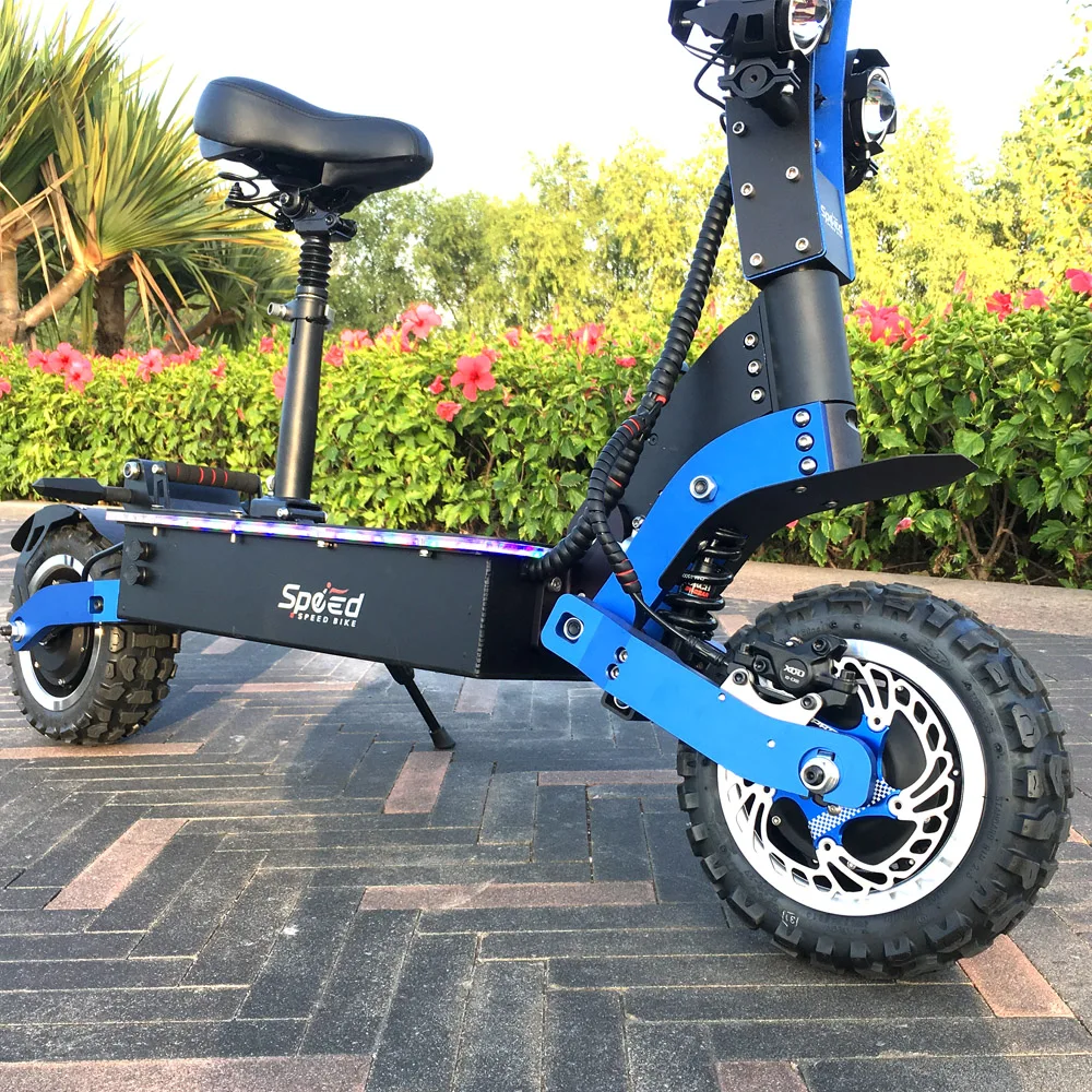 2020 Flj Cool Design 11inch Electric Scooter 7000w Foldable Electric