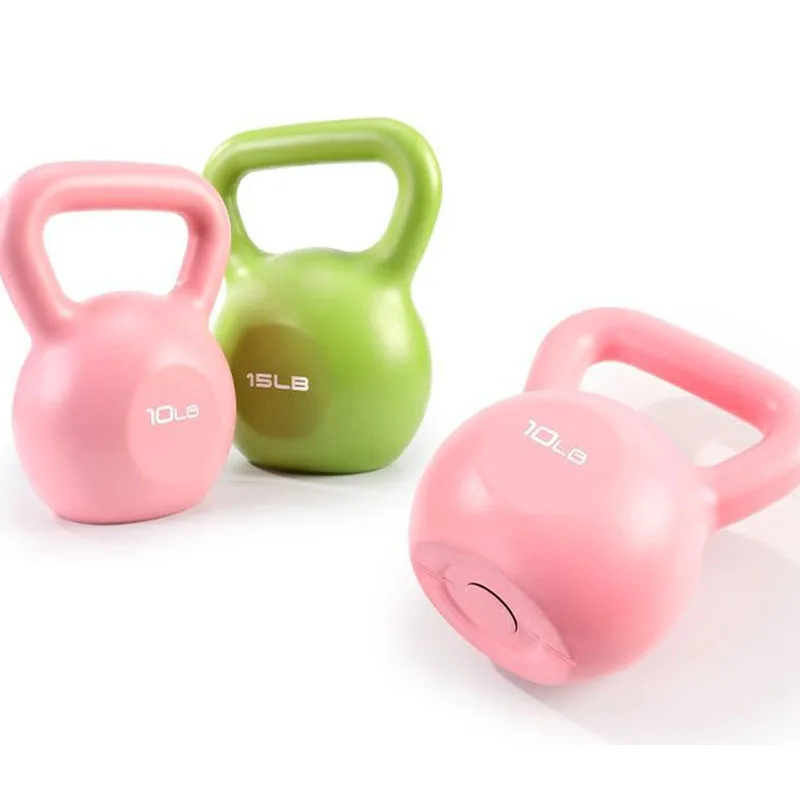
Outdoor or indoor adjustable rubber kettlebell set for fitness 